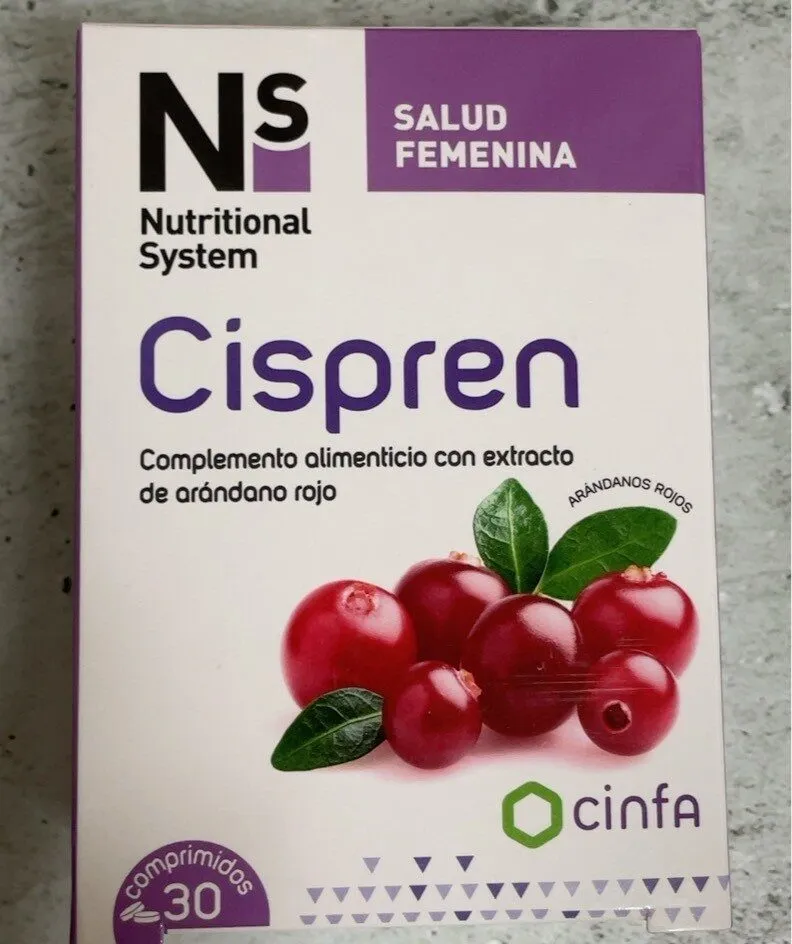 Cispren Complemento alimenticio extracto de arándano rojo