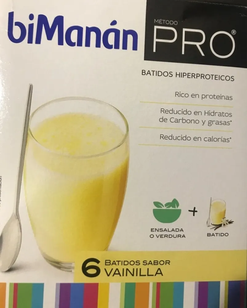 Batidos hiperproteicos vainilla