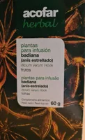 Badiana (anís estrellado)