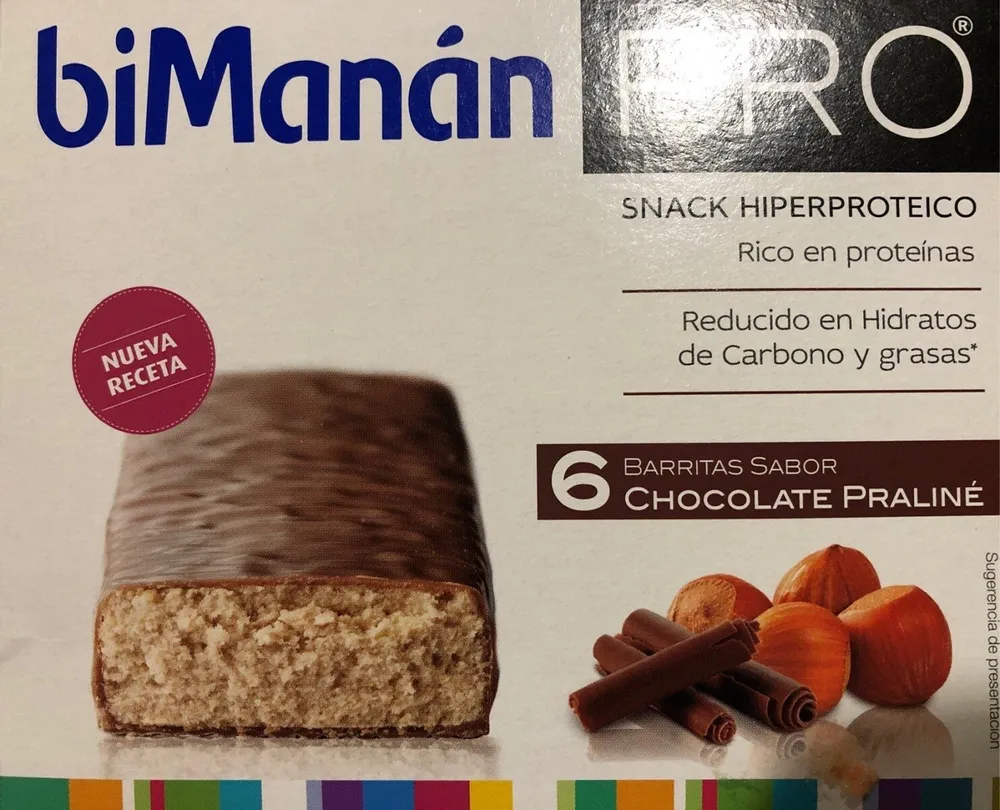 Snack hiperproteico