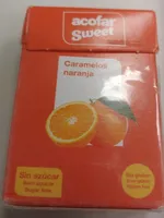 Caramelos naranja