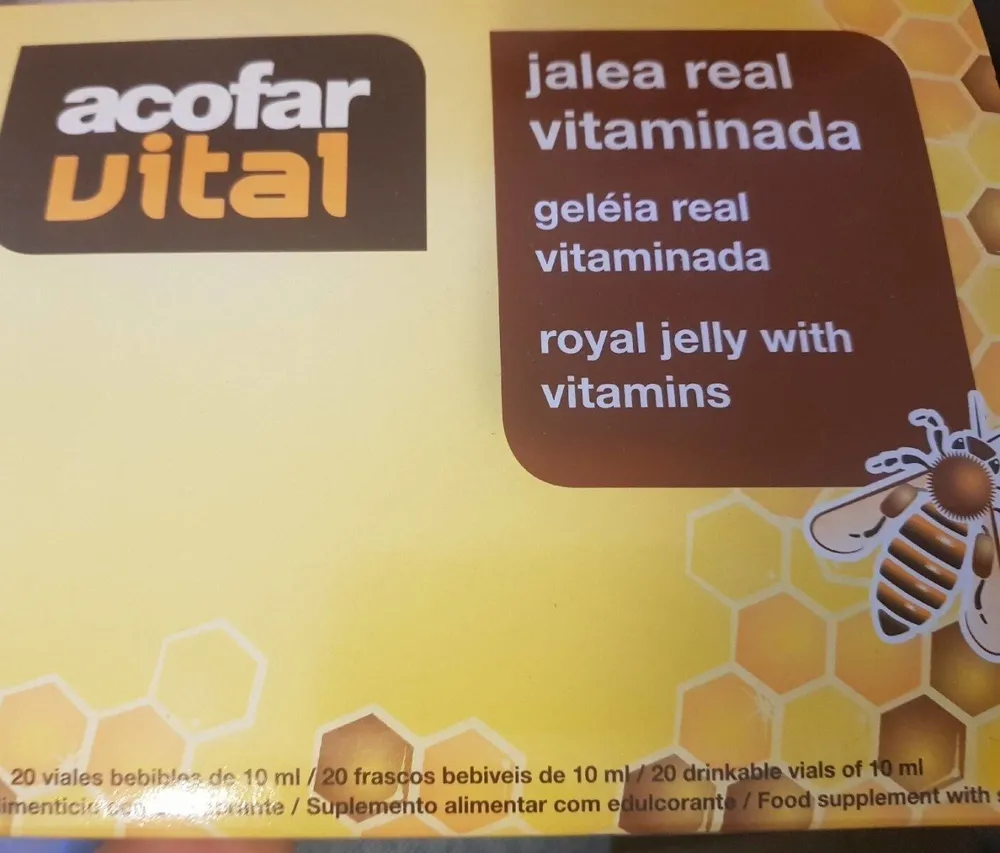 Jalea real vitaminada