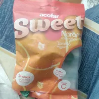 Sweet  naranja caramelos
