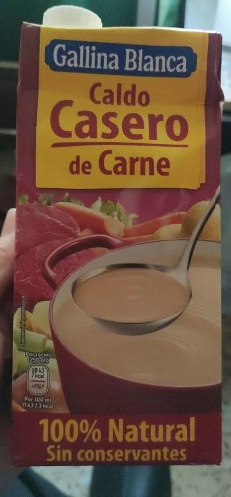 Caldo Casero de Carne