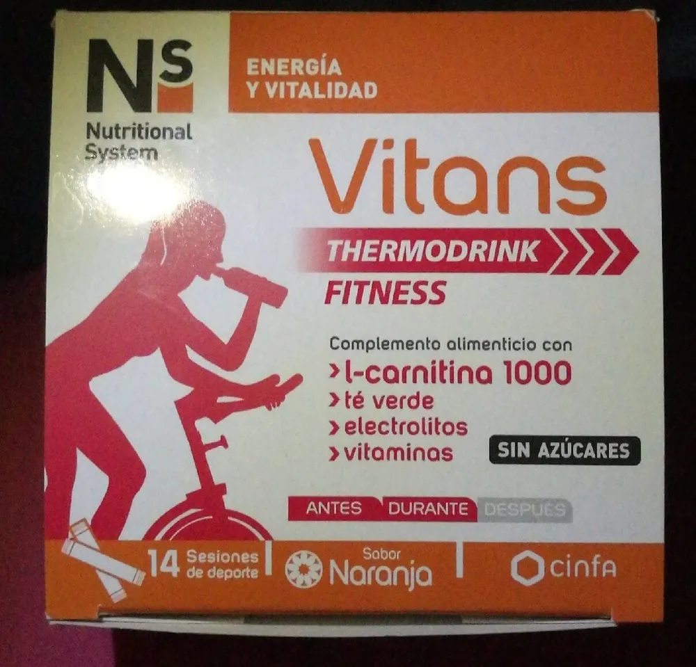 Vitans thermodrink fitness