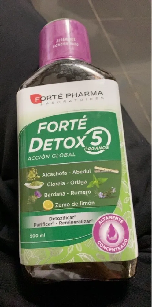 Forte detox 5 órganos