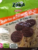 Enerzona galletas de cacao 40-30-30