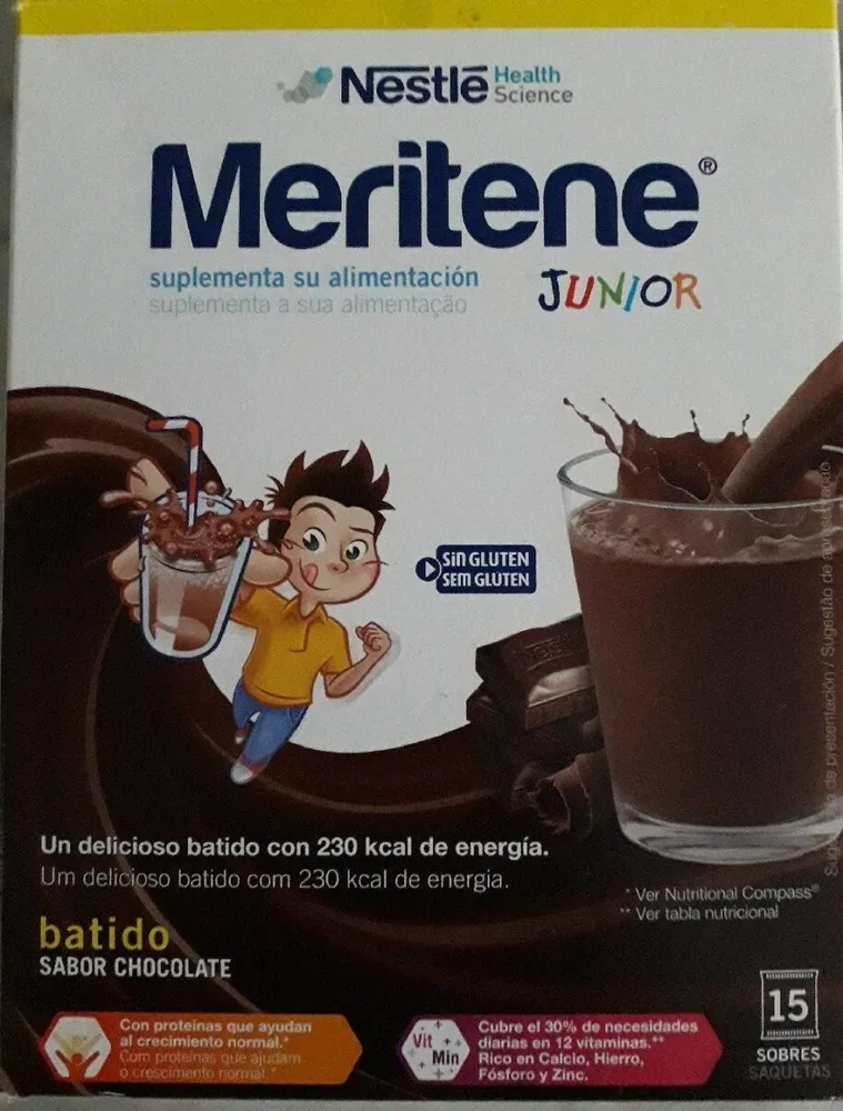Meritene junior sabor chocolate