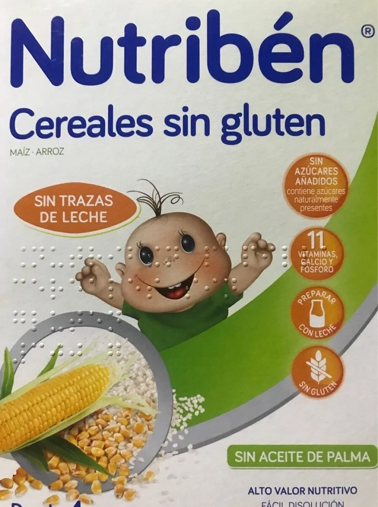 Cereales sin gluten