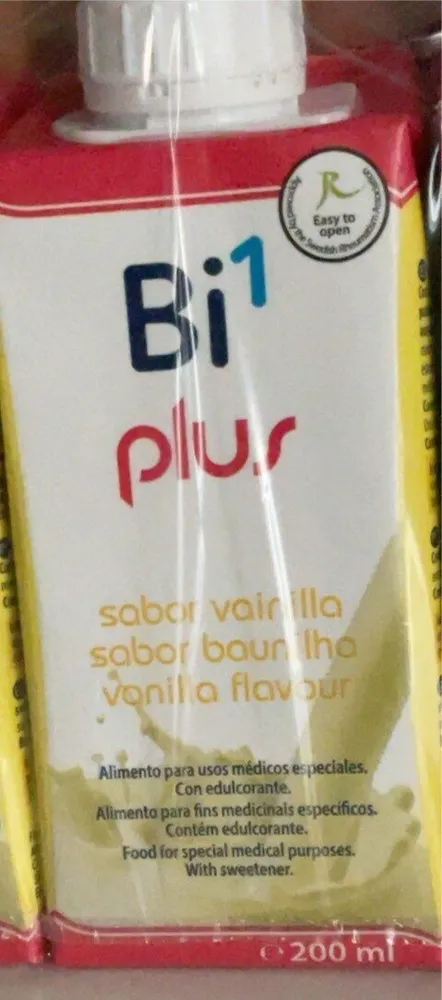 Bi1 plus sabor vainilla
