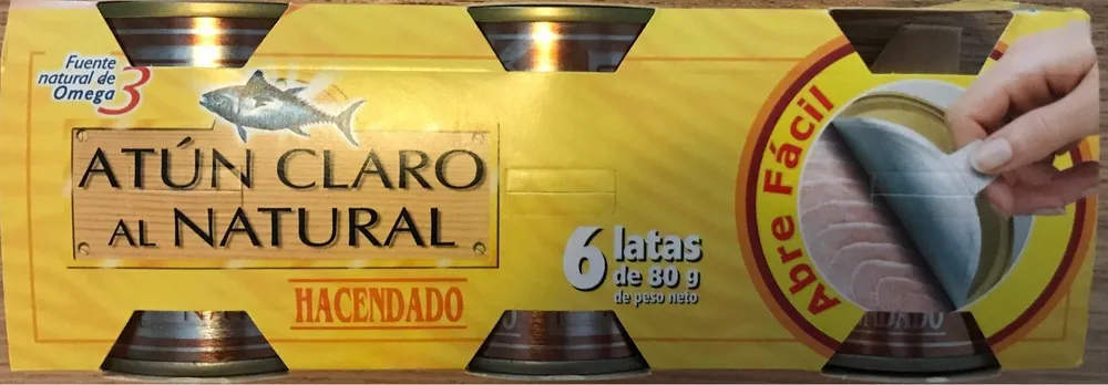 Atún claro al natural