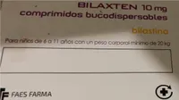 Bilasten 10 gramos
