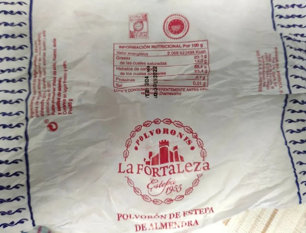 Polvorón de Estepa de almendra