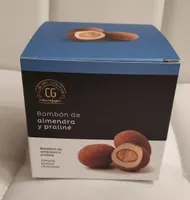 Bombón de almendra y praliné