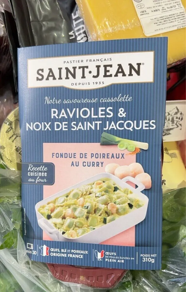 Ravioles et noix de saint Jacques