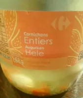 Cornichons entiers