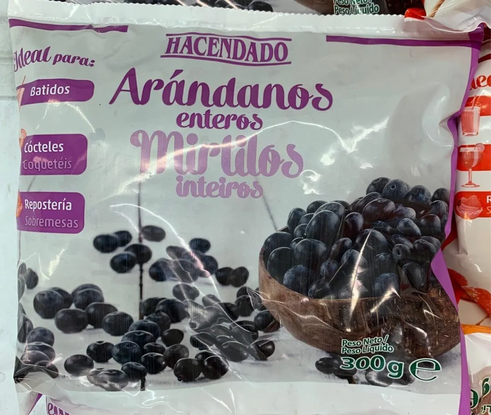 Arandanos enteros
