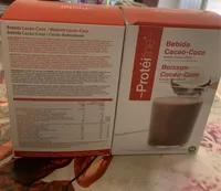 Bebida de cacao-coco