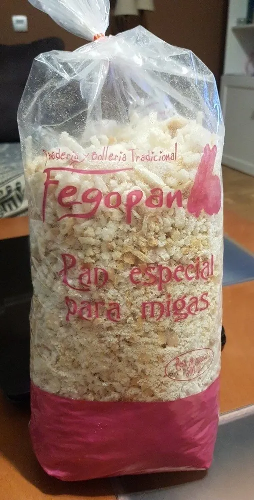Pan especial para migas