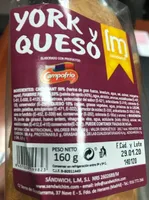 Sandwich york y queso