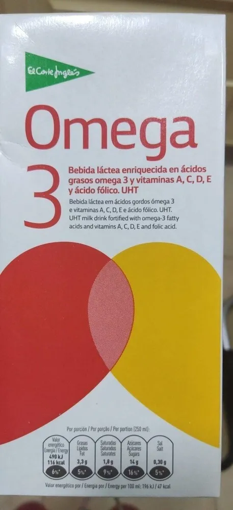 Leche Omega 3