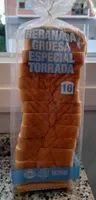 Pan de molde rebanada gruesa