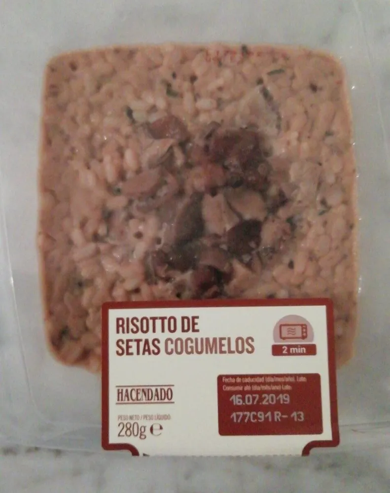 Risotto de setas