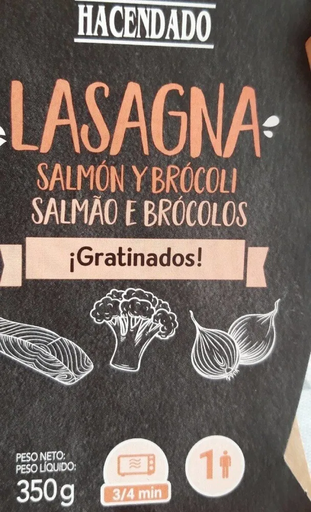 Lasagna Salmón y Brócoli