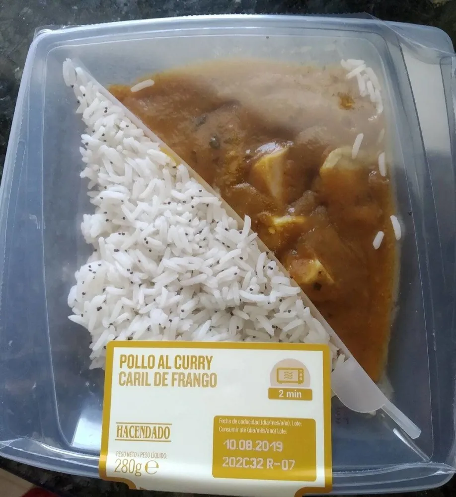 Pollo al curry