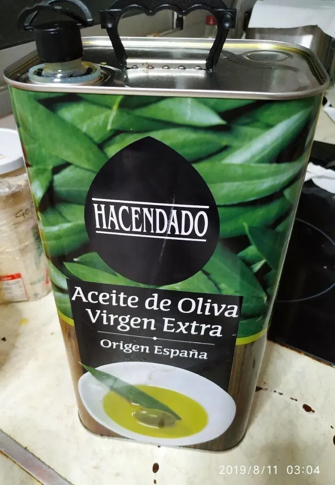 Aceite de oliva virgen extra origen España