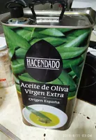 Aceite de oliva virgen extra origen España