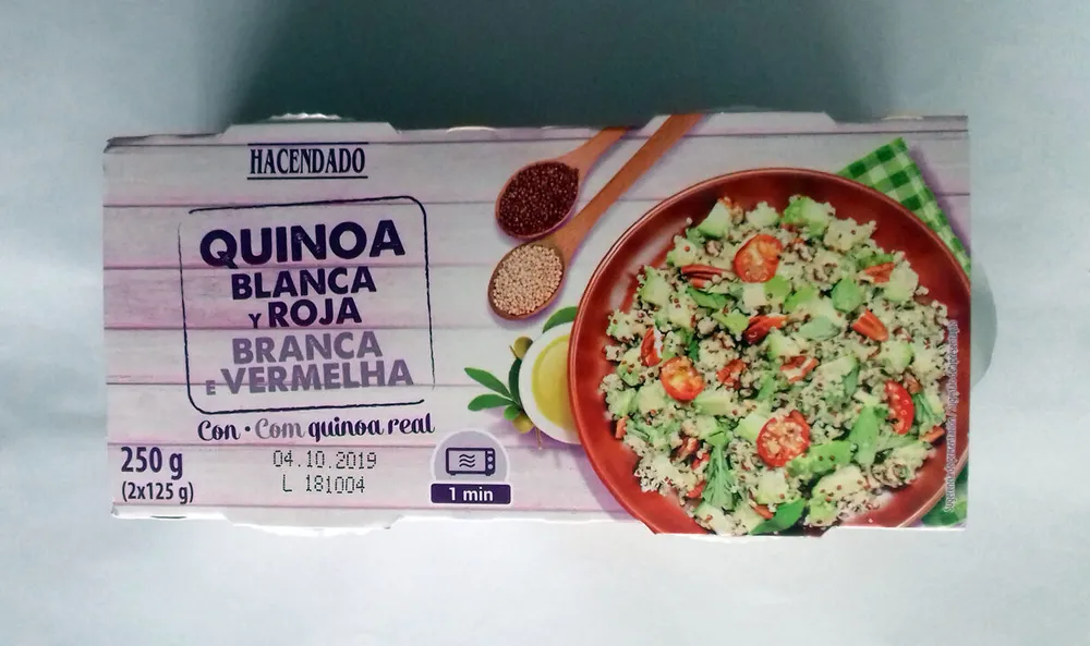 Quinoa blanca y roja
