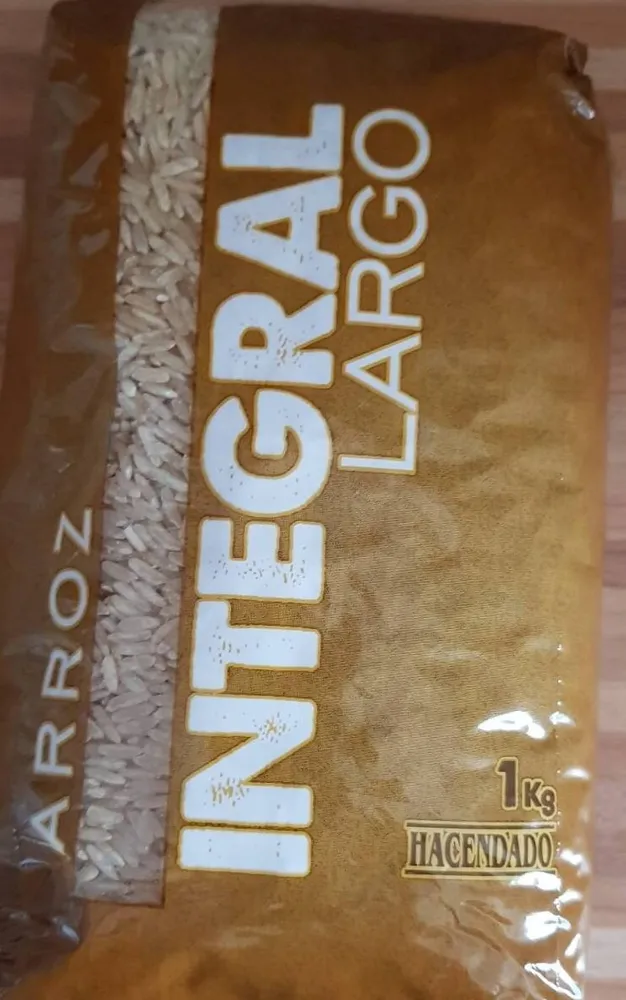 Arroz integral largo