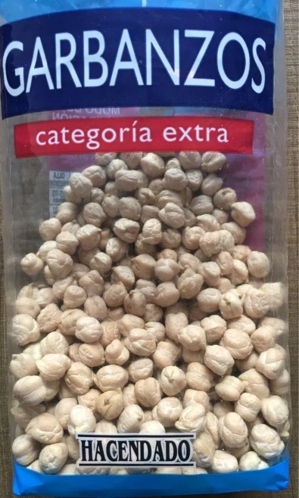 Garbanzos categoría extra