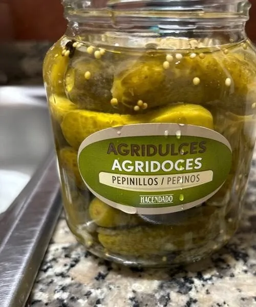 Pepinillos dulces