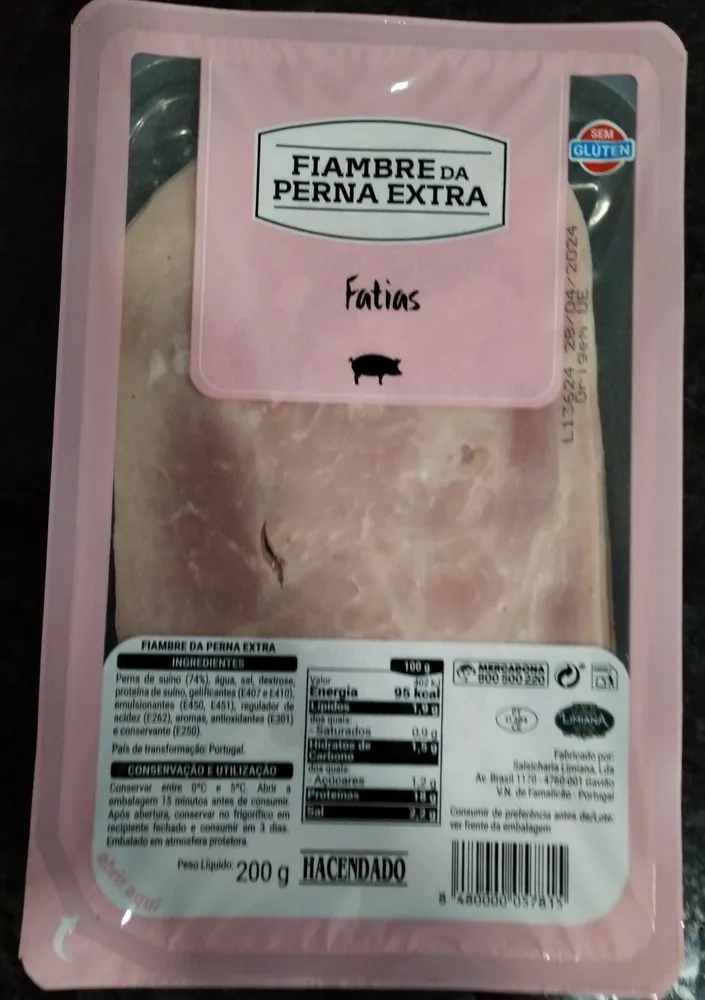 Fiambre da Perna Extra Fatias