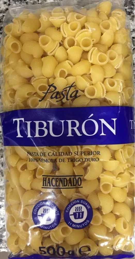 Pasta tiburón