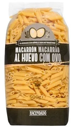 Macarrón al huevo