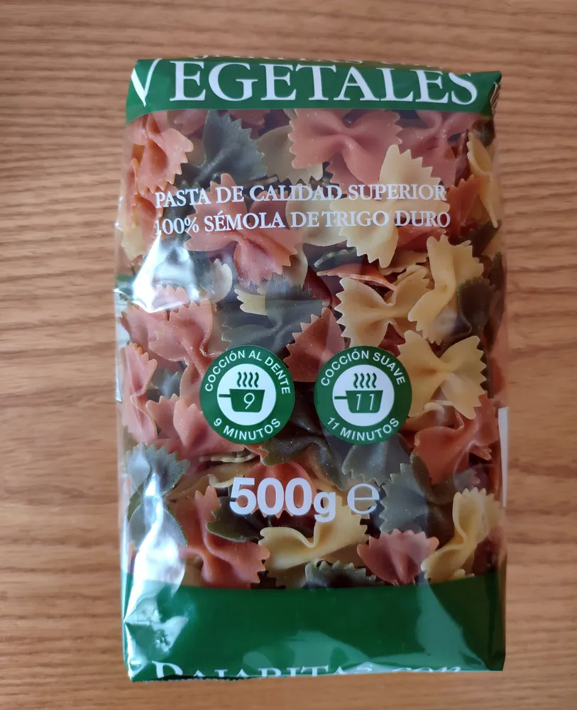 Pajaritas con vegetales