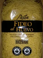 Fideo al huevo