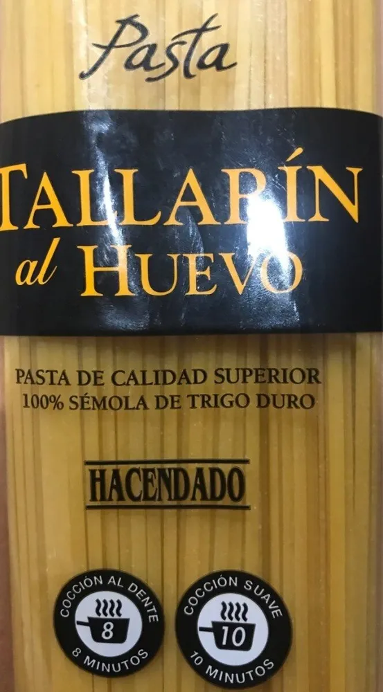 Tallarin al huevo