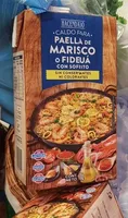Caldo de marisco para paella o fideuá
