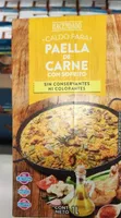 Caldo para paella de carne con sofrito