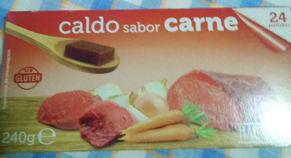 Caldo Sabor carne Hacendado