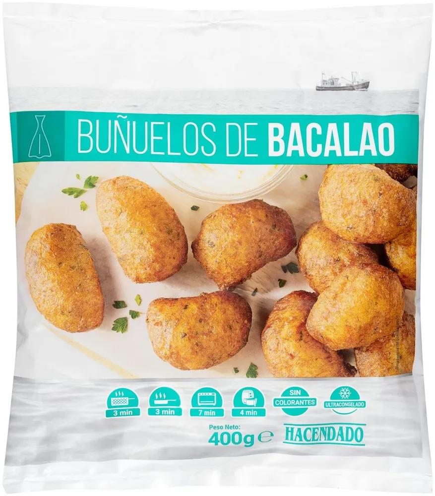 Buñuelos de bacalao