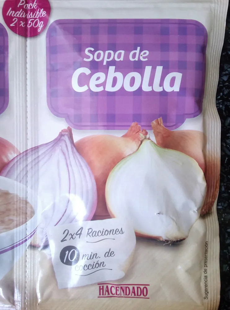 Sopa De Cebolla Deshidratada