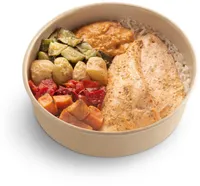 SALMÓN CON VERDURAS