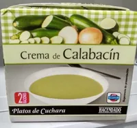 Crema de calabacín