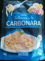 Tallarines a la carbonara