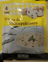 Crema De Champiñones Deshidratada